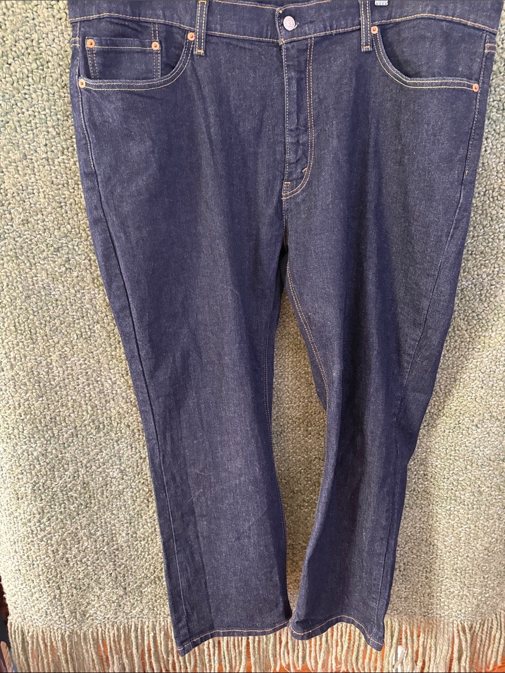 Levi's 541 Indigo Straight-Leg Men's Jeans Dark Wash